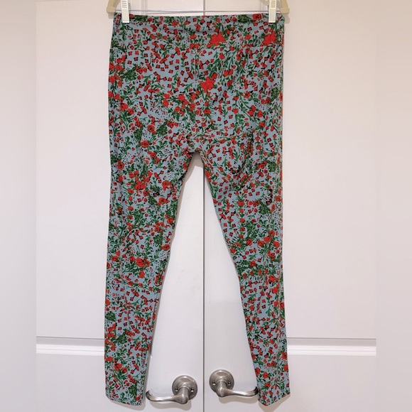 LuLaRoe Floral Leggings TC - Picture 4 of 5